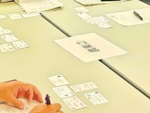 名刺交換も活発に行われ良いご縁になる事を祈願します