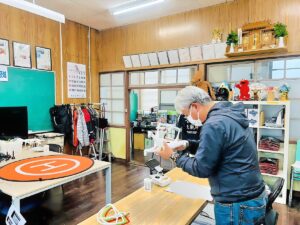 26項目ある「飛行前後点検」目視緩衝して行きます
