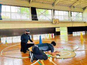 「実技審査」ランディングギアを固定して電源ON