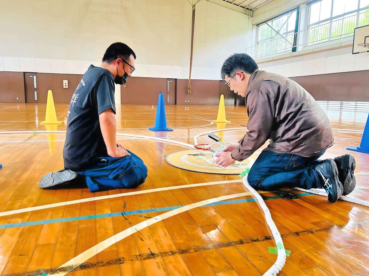 「飛行前点検」システムパラメーターの目視確認です