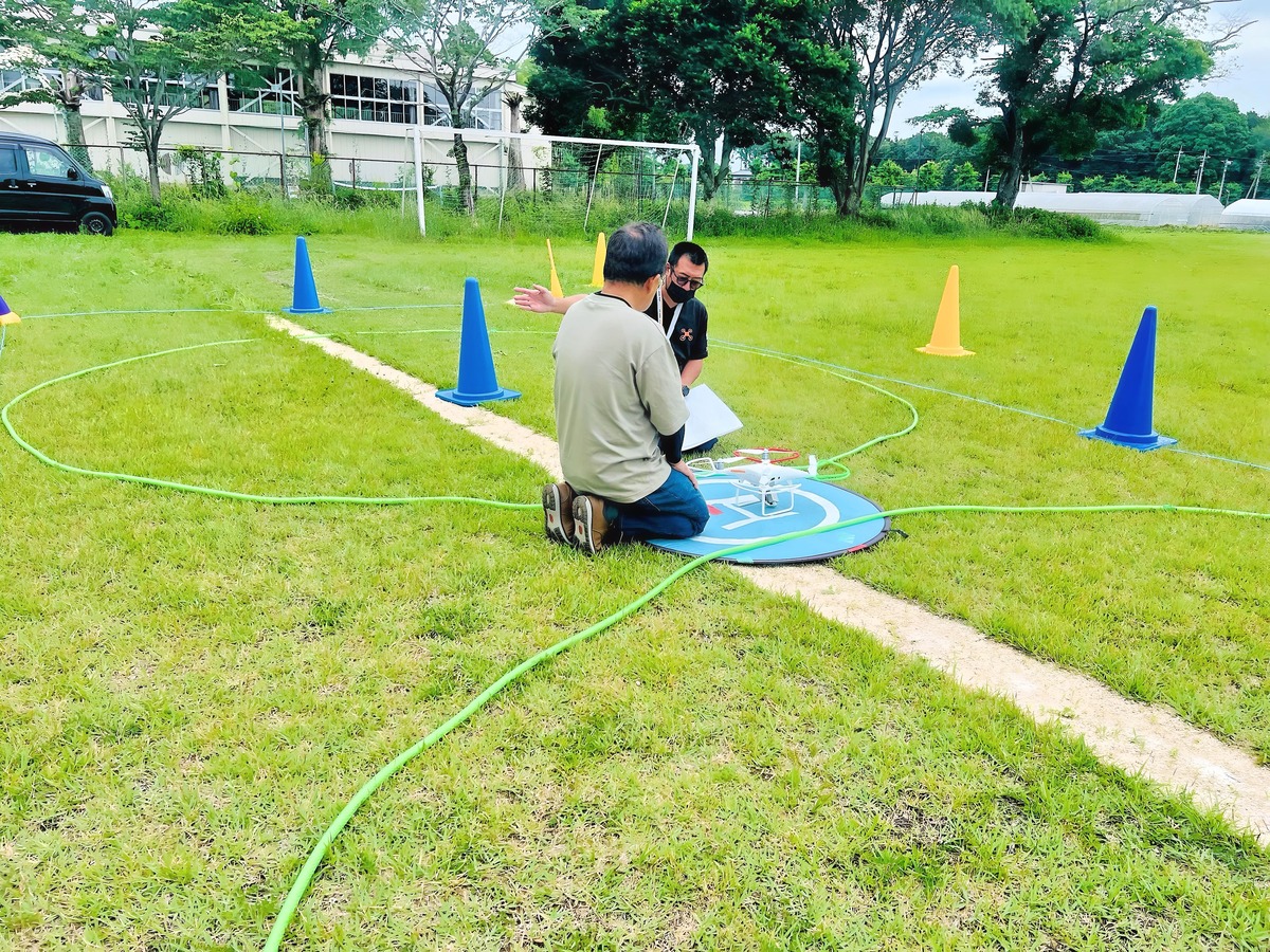 システムパラメーターの確認。飛行前最終点検となります