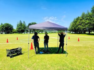 OBたちによる技能保持訓練。ドンドン飛ばしましょう