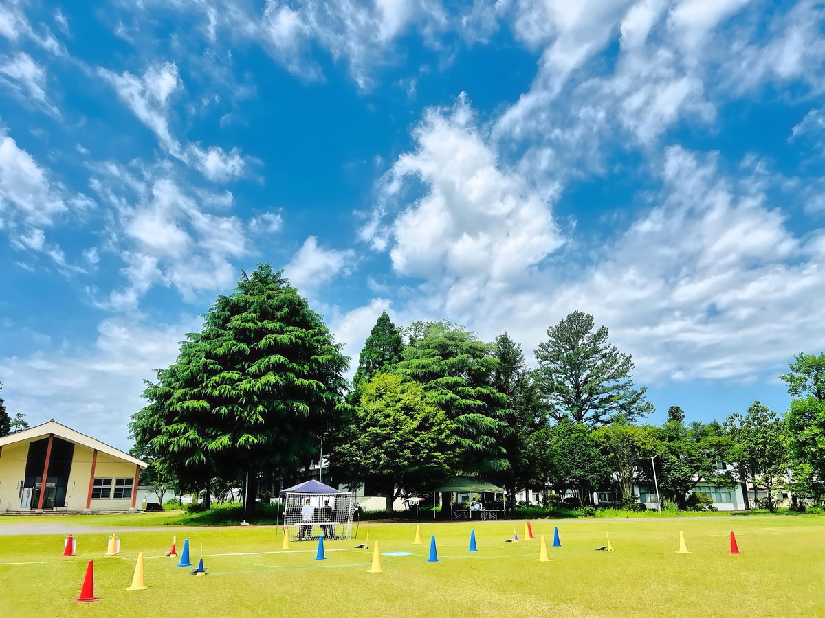 晴天也。おまけにほぼ無風。ドローン飛行日和です