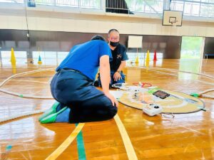 「飛行後点検」8大項目あり緩衝確認を実施します