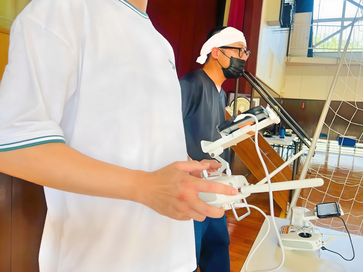 サークルを中心に重複飛行。ただ飛ばすのでなく感覚が大事