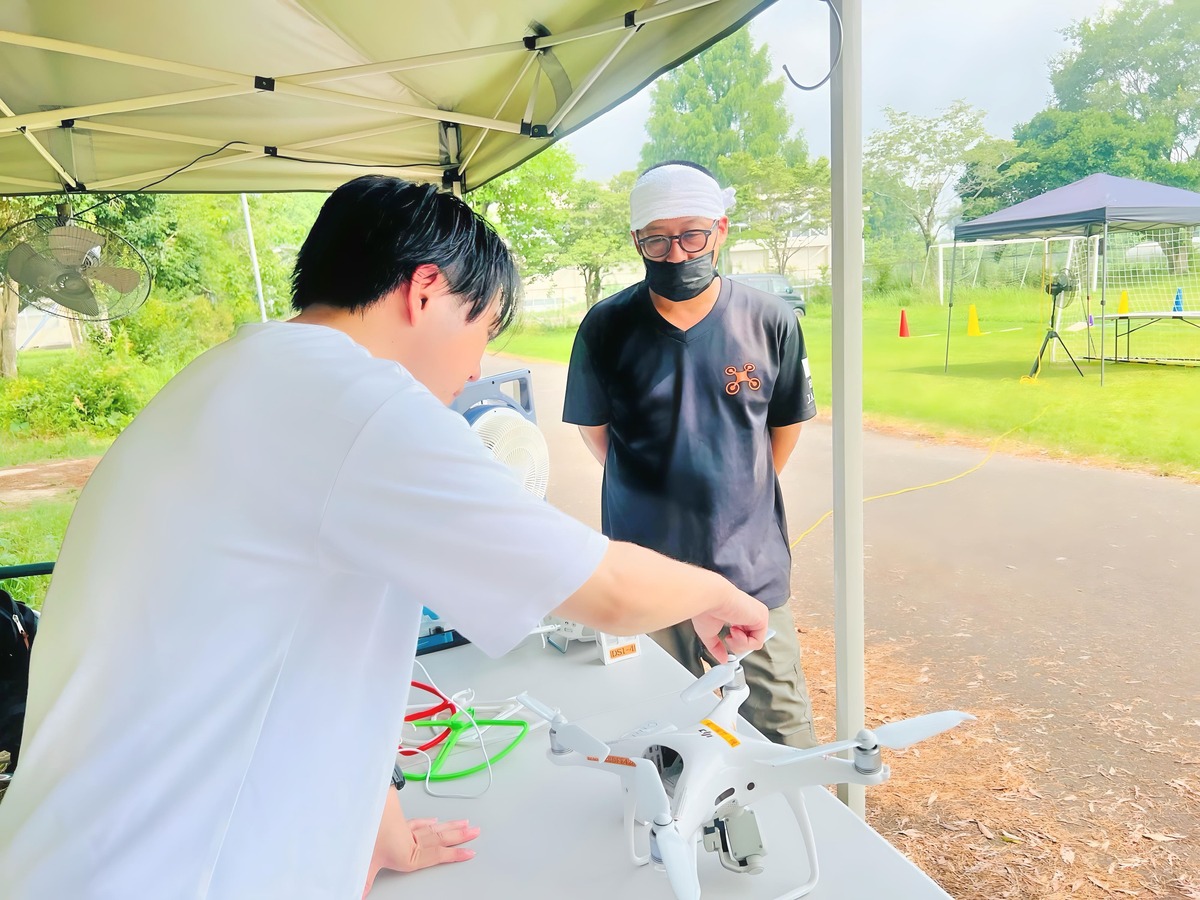 「飛行前点検」ペラ破損、モーター異音、ガード破損等