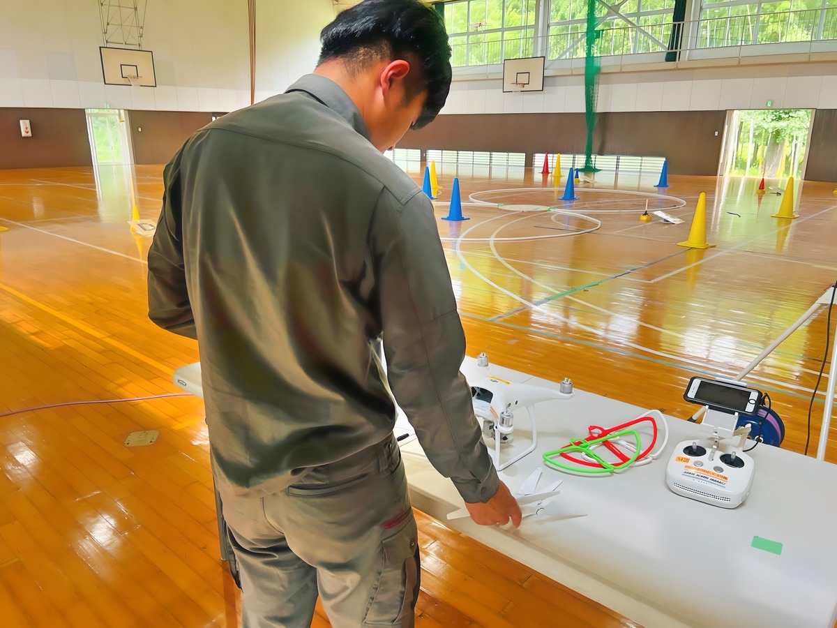 飛行前点検は減点数が大きいため念入りに実施します