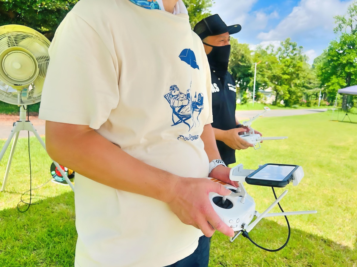 Oさんは8の字飛行がスピード違反。緩める操舵が難儀