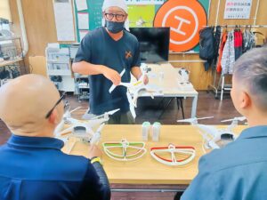 飛行前後点検を、なぜ必要かを踏まえて解説中