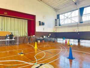 「実技審査」高度1.5m8の字飛行2周。最も難操舵