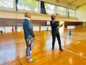 「講評」「合否判定」総体的な総評した後合否通告