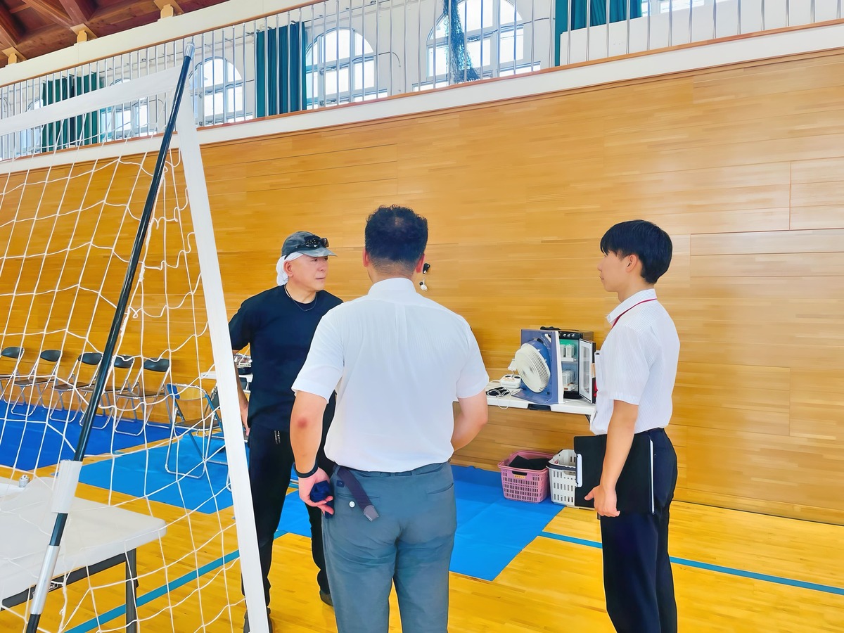 今期から本格的に始動するドローンプログラムの打ち合わせ