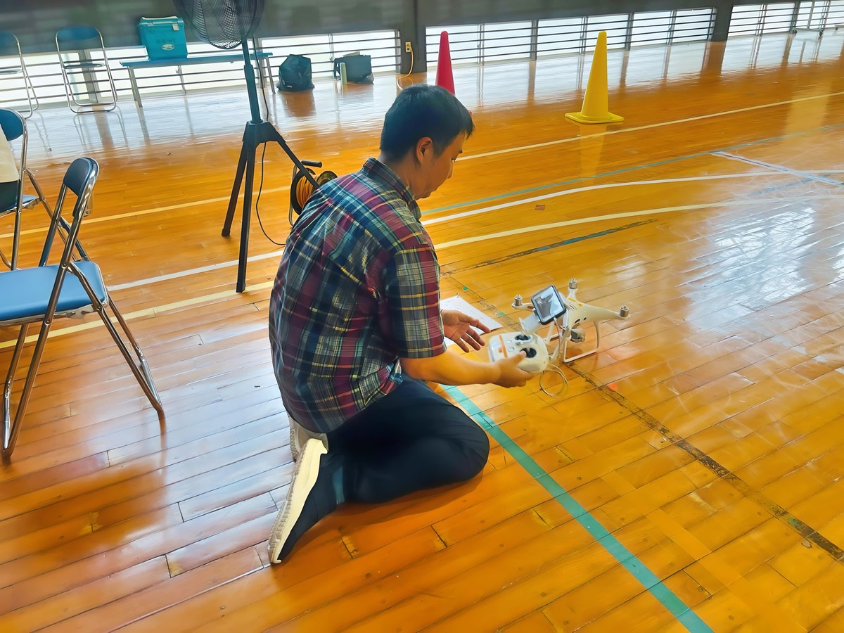 「飛行前後点検」1項目10点減点なため念入りに確認