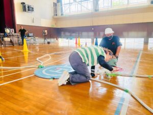 「飛行後点検」飛行前とほぼ一緒。ゴミの付着が必要