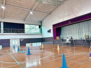 「実技審査」高度1.5m8の字飛行2周。最も難操舵