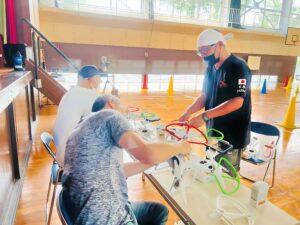 「飛行前後点検」全34項目に及ぶ事項を学習します