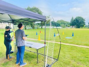 8の字飛行を重複訓練。とにかく、飛ばさんと理解できません