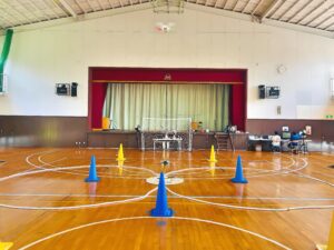 ハンディ者実技講習は、目視角度が異なるため認識する力を養います