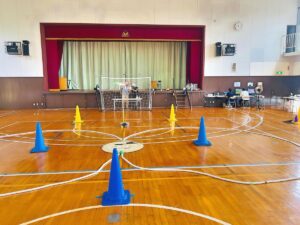 初日は四方ホバリングから十時飛行、そしてスクエアへ