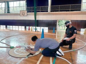 「実技審査」ランディングギアを固定して電源ON