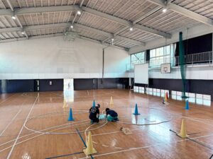 「実技審査」ランディングギアを固定して電源ON