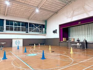 「実技審査」高度1.5m8の字飛行2周。最も難操舵