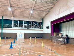 「実技審査」高度3.5mスクエア飛行（四角）