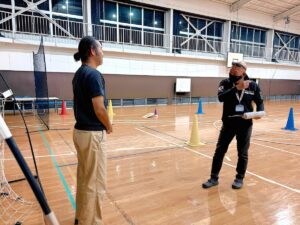 「講評」「合否判定」総体的な総評した後合否通告