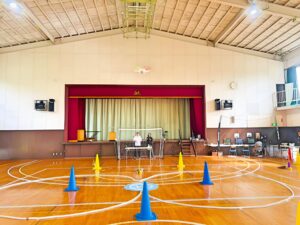 修検前想定訓練。本番を想定した飛行になります