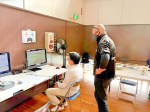 8の字を重複訓練。入力角度が絶妙で最も難操舵