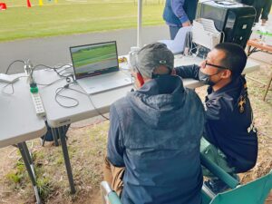 初日のまずは、操舵入力とはから理論、実技と入ります