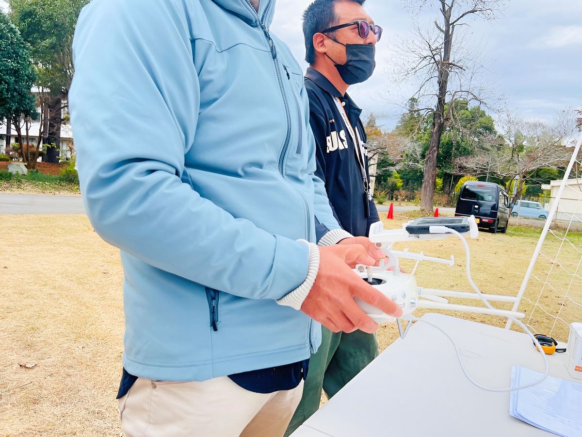 ポイント毎の空間を認識。距離の確保は基本です