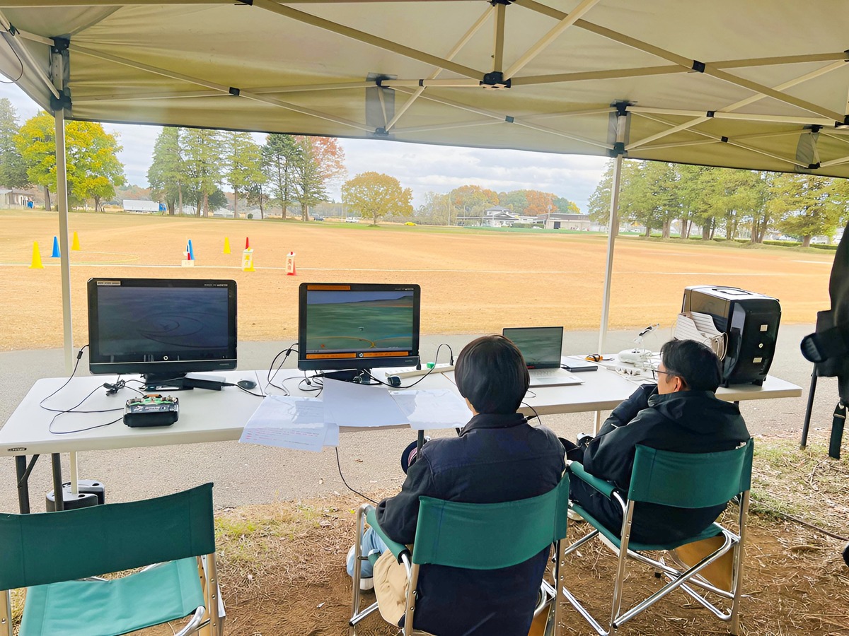 シュミレーターはとにかく機体を止める操舵訓練