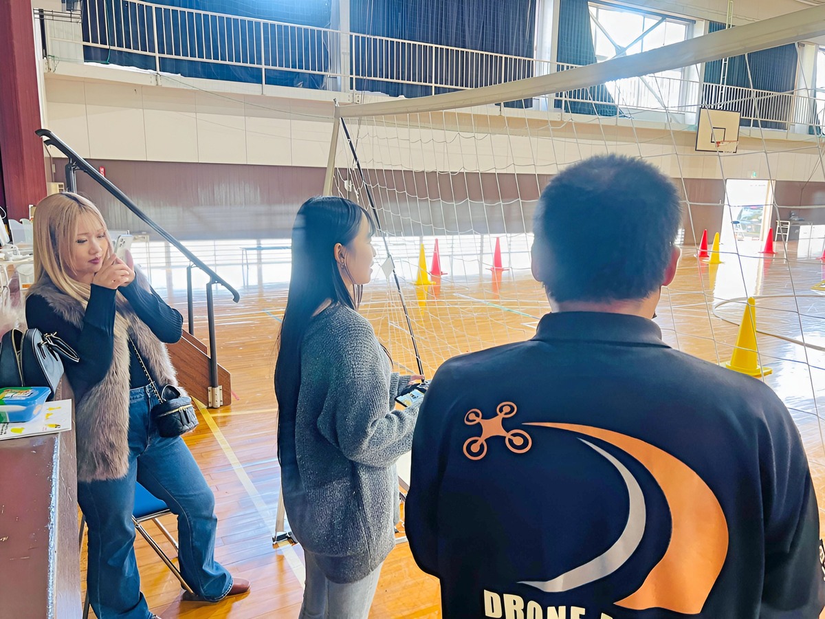 初めてのドローン。意外にも上手でした。センス大有りです