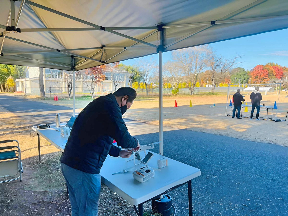 点検不備による減点は10点になるため重複訓練中です